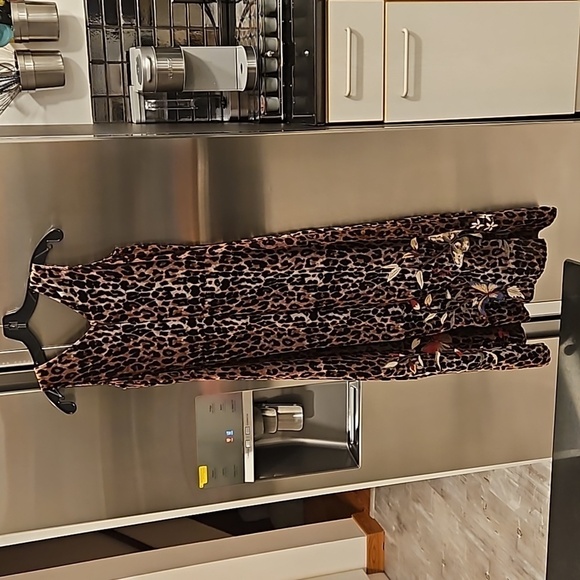 💕JOHNNY WAS💕 Penelope Maxi Tank Dress ~ Floral Butteryfly Embroidered XXS NWOT - Picture 12 of 16